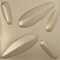 Ekena Millwork 19 5/8in. W x 19 5/8in. H Petal EnduraWall Decorative 3D Wall Panel Covers 2.67 Sq. Ft. WP20X20PLECE - alternate 1